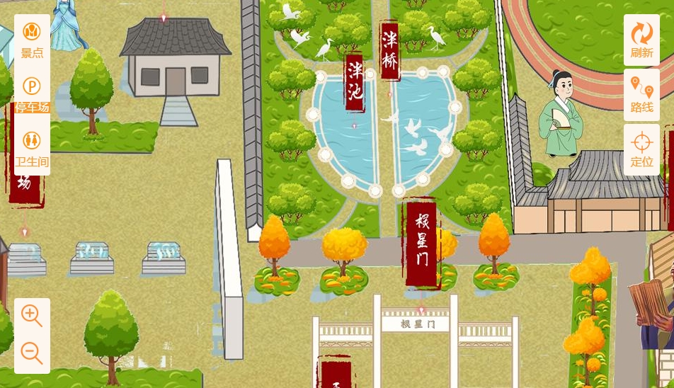 闽侯手绘地图景区语音讲解导览系统：智慧景区建设的基石